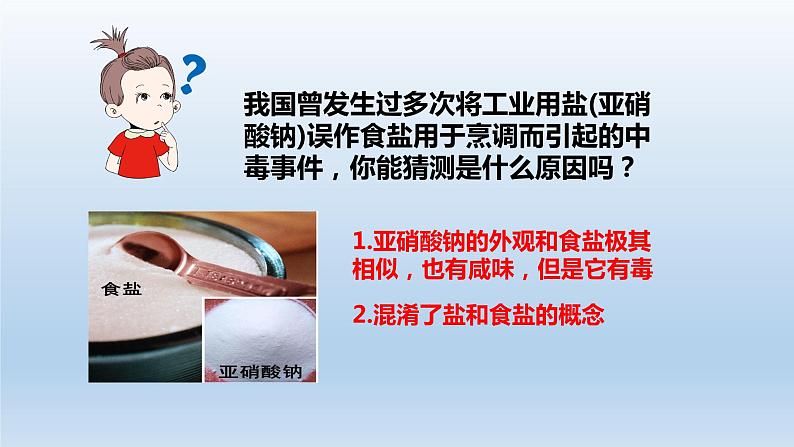 人教版初中化学九年级(下册)11.1.1 生活中常见的盐 (第1课时)课件第4页