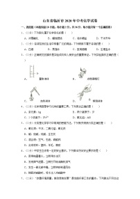 山东省临沂市2020年中考化学试卷