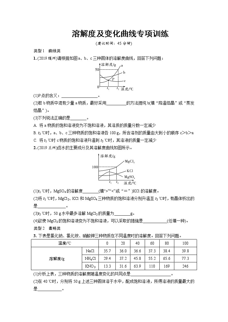 中考化学一轮复习基础考点一遍过(课件+新题练)主题4 溶 液01