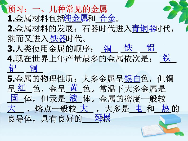 人教版九年级化学《金属材料》优质课教学课件07