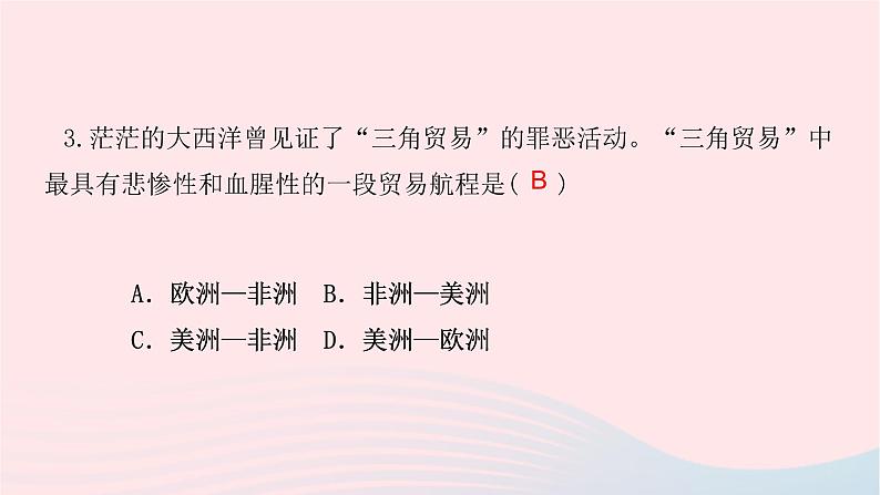 人教部编版九年级历史上册 第五单元 第16课早期殖民掠夺试题课件03