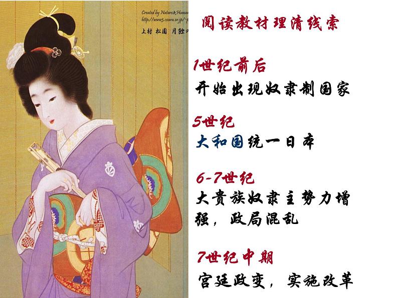 人教部编版九年级上册历史第4课亚洲封建国家的建立课件第8页