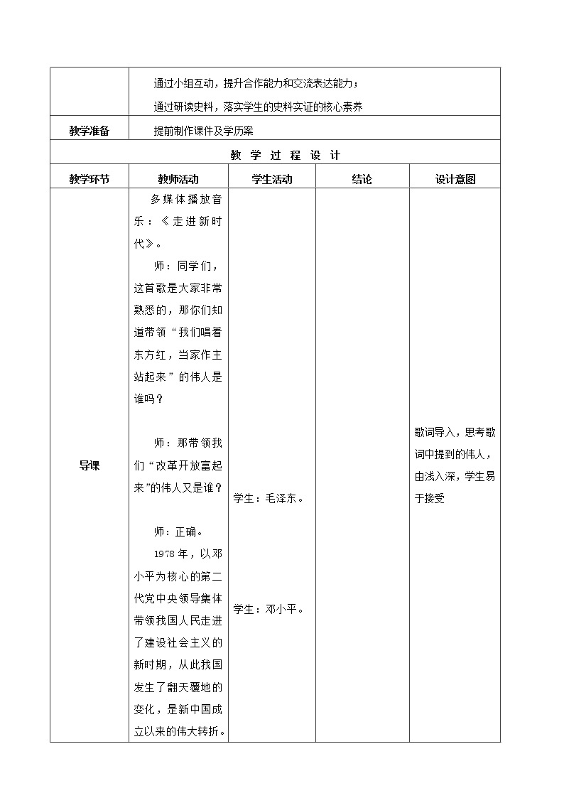 第7课  伟大的历史转折  八年级历史下册 课件+教学设计+测试（部编版）02