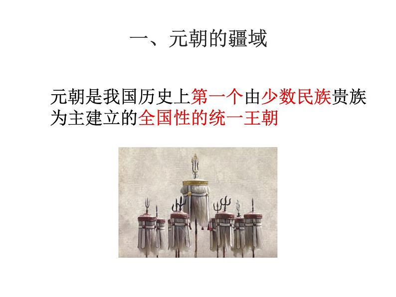 部编版七年级历史下册课件-第11课 元朝的统治 (共18张ppt)第3页