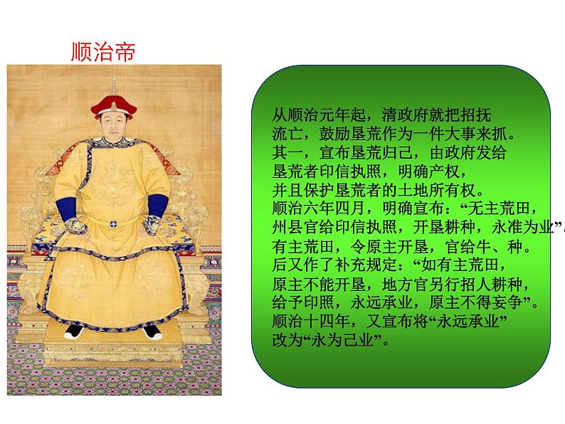 部编版七年级历史下册课件-第19课 清朝前期社会经济的发展 (共17张ppt)第4页