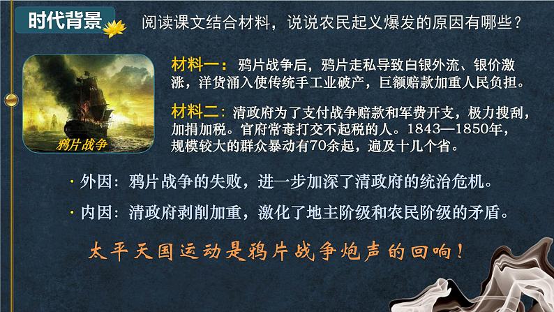 部编版八年级历史上册:1.3 太平天国运动-课件03