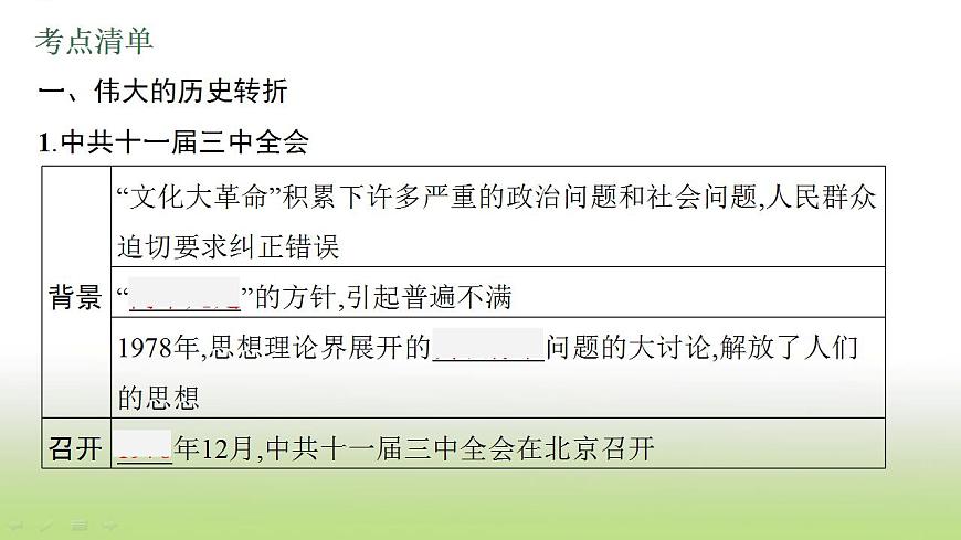 中考?xì)v史一輪復(fù)習(xí)第18單元中國特色社會主義道路課件第5頁