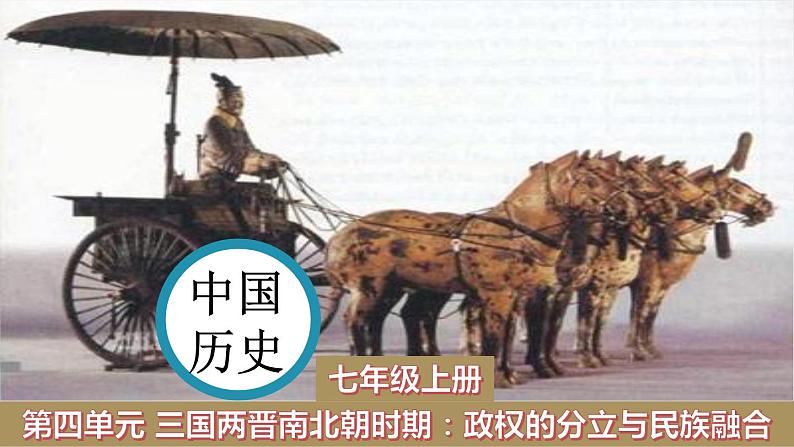 部编版七年级历史上册 第17课 西晋的短暂统一和北方各族的内迁 课件01