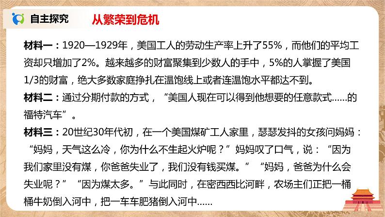 人教版九年级历史下册第13课《罗斯福新政》课件PPT(送教案+练习)06