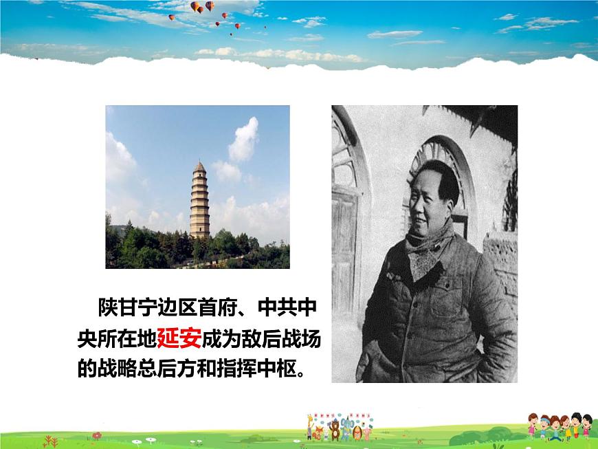 人教版歷史八年級上冊 第21課 敵后戰(zhàn)場的抗戰(zhàn)【課件】第8頁