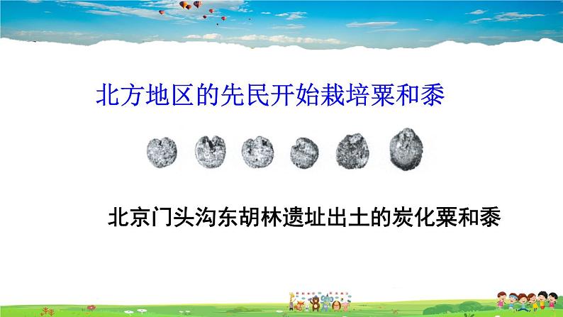 人教版历史七年级上册 2 原始农耕生活【课件】08