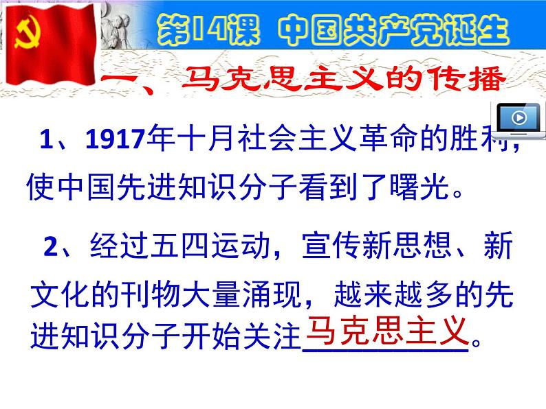 第14课中国共产党诞生第4页