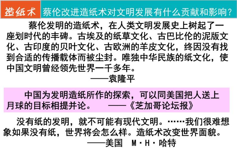 部编版 历史 七年级上册 第15课两汉的科技和文化(1)（课件）04