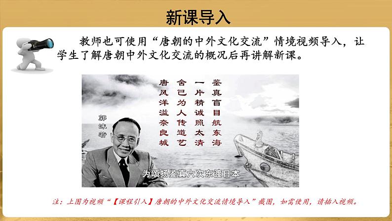 【教学课件】唐朝的中外文化交流示范课件第3页