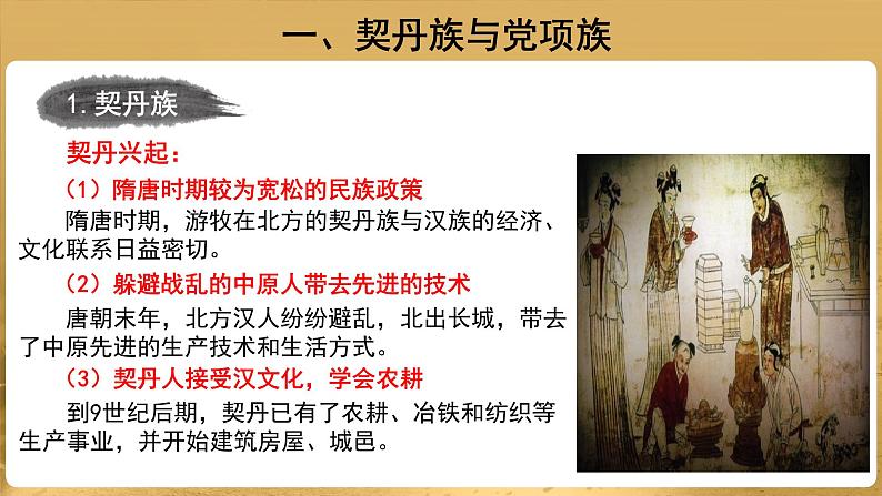 【教学课件】辽、西夏与北宋的并立示范课件第6页
