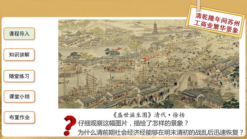 第19课 清朝前期社会经济的发展 PPT课件+教案+同步练习+素材03