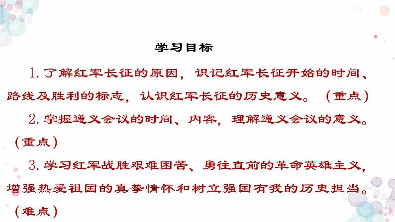 第17课 中国工农红军长征 课件 初中历史人教部编版八年级上册(2021年)第2页