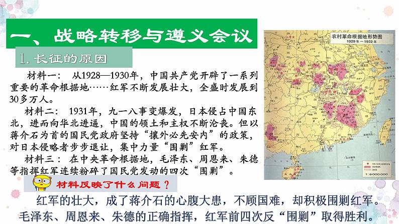 第17课 中国工农红军长征 课件 初中历史人教部编版八年级上册(2021年)第3页