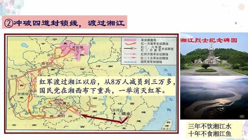 第17课 中国工农红军长征 课件 初中历史人教部编版八年级上册(2021年)第7页