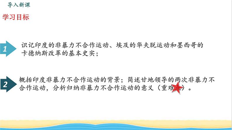 九年级历史下册第三单元第一次世界大战和战后初期的世界第12课亚非拉民族民主运动的高涨教学课件新人教版第3页