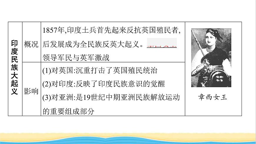 中考?xì)v史一輪復(fù)習(xí)第27單元殖民地人民的反抗與資本主義制度的擴(kuò)展課件第6頁(yè)
