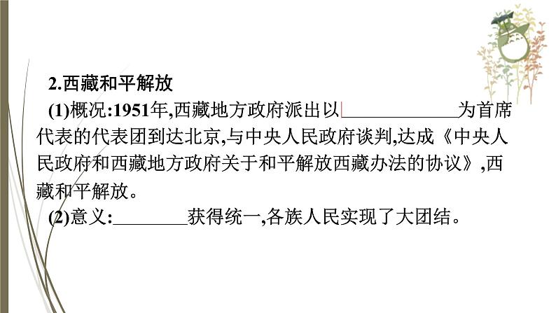 统编版中考历史一轮复习课件第十三单元 中华人民共和国的成立和巩固 社会主义制度第6页