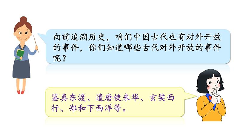 人教版八年级历史下册 第3单元 第9课 对外开放 课件第3页