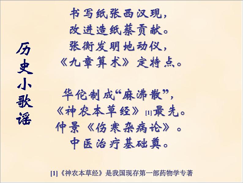 人教部编版七年级历史上册-两汉的科技和文化课件第2页