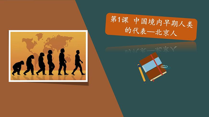 第1課 中國境內(nèi)早期人類的代表—北京人 課件第1頁