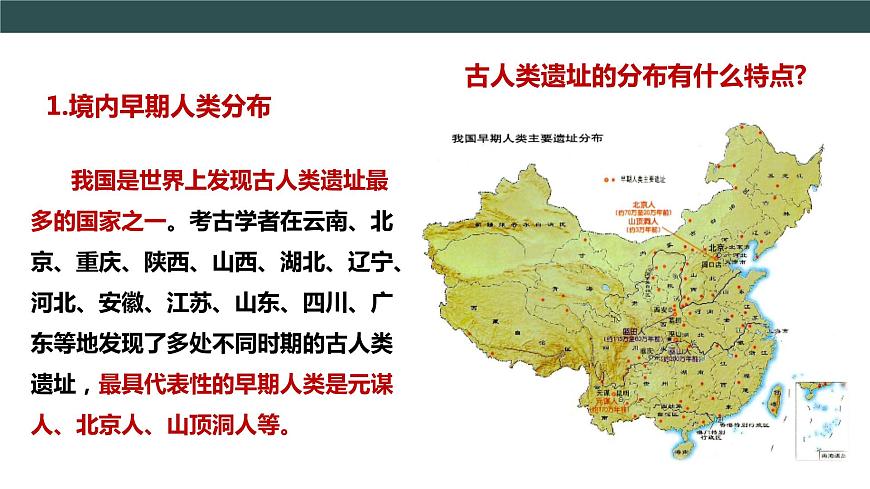 第1課 中國境內(nèi)早期人類的代表—北京人 課件第6頁