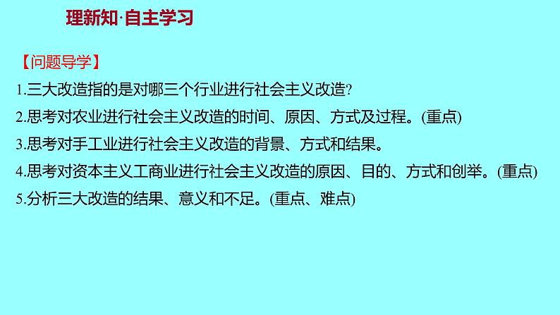 第二单元 第5课三大改造 课件 2021-2022 部编版历史 八年级下册第3页
