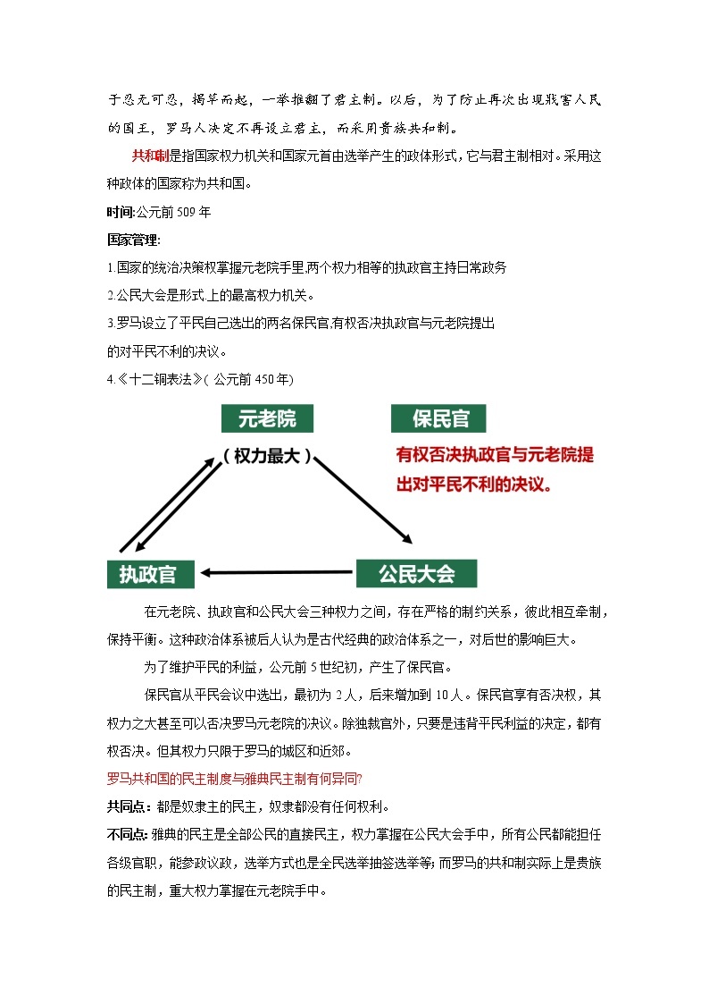 第5课 罗马城邦和罗马帝国   教学课件+教案+视频素材02