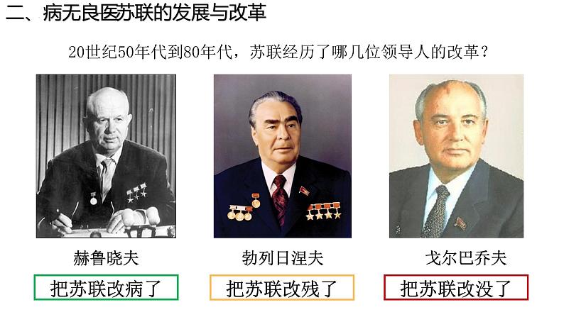 第18课 社会主义的发展与挫折 课件2021_2022学年部编版九年级历史下册第7页