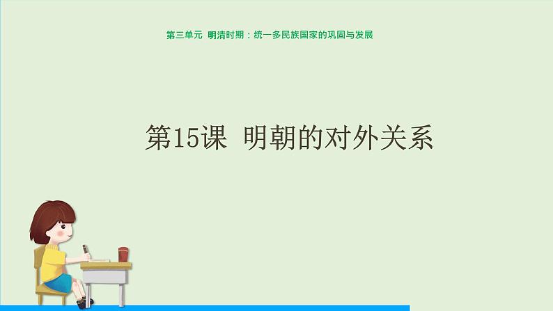 第15课 明朝的对外关系课件PPT01