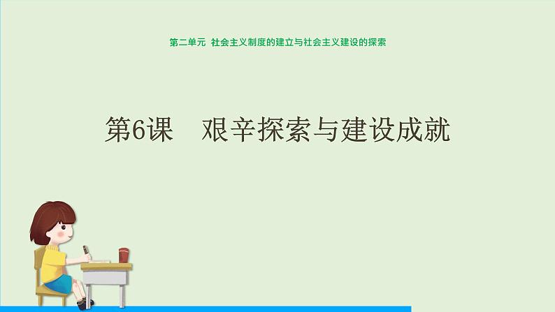 第6课 艰辛探索与建设成就课件PPT第1页