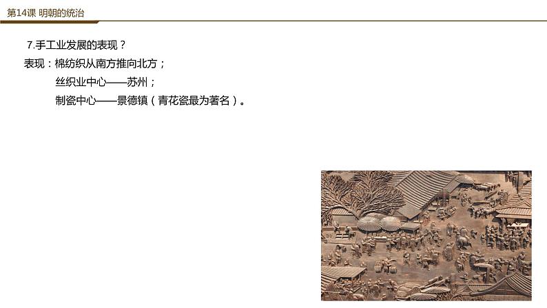 第三单元明清时期:统一多民族国家的巩固与发展问答式复习提纲课件PPT第8页