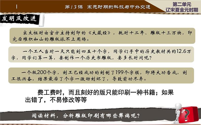 初中历史人教版(部编)七年级下册 第13课宋元时期的科技与中外交通 2 课件06
