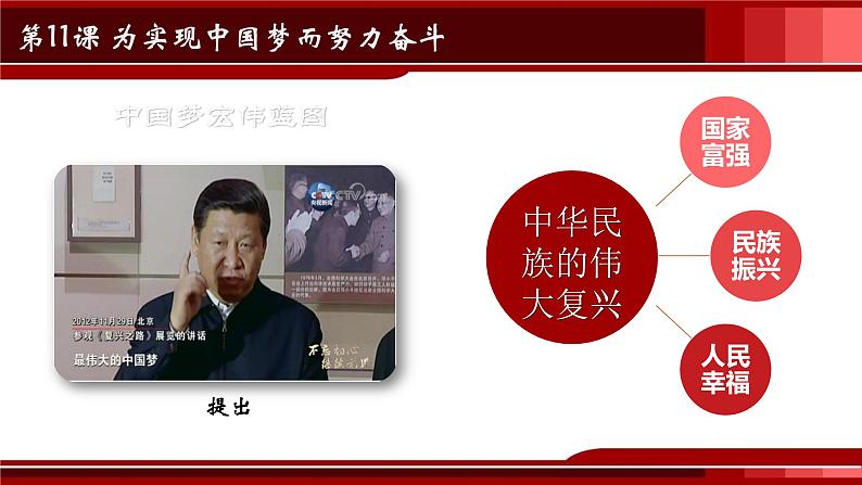 初中历史人教版(部编)八年级下册 第11课为实现中国梦而努力奋斗课件第5页