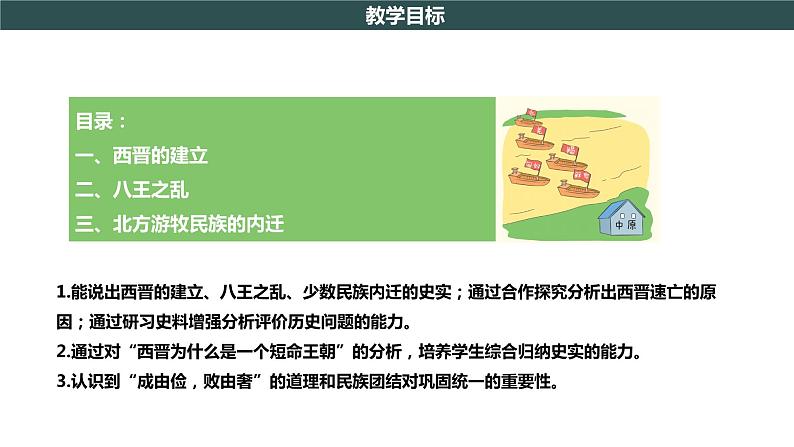 第17课 西晋的短暂统一和北方各族的内迁 教学课件+教案+视频素材04