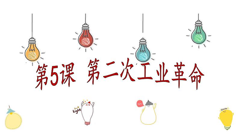 第5课 第二次工业革命(上课)课件PPT第3页