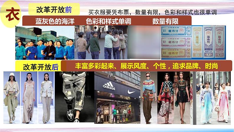 部编版八年级下册历史第19课社会的变迁课件第6页