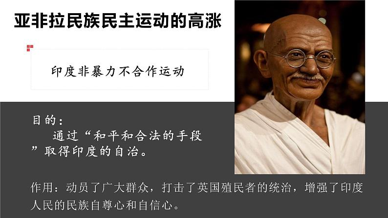 2022中考历史二轮复习:专题七 世界人民的反殖民斗争 课件(27张PPT)第8页