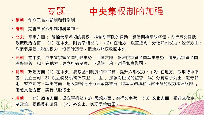 2021-2022學(xué)年部編版七年級下冊歷史專題知識點復(fù)習(xí)提綱課件第3頁