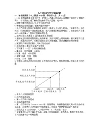 四川省广安市邻水县2021-2022学年八年级下学期期末考试历史试题（含答案）