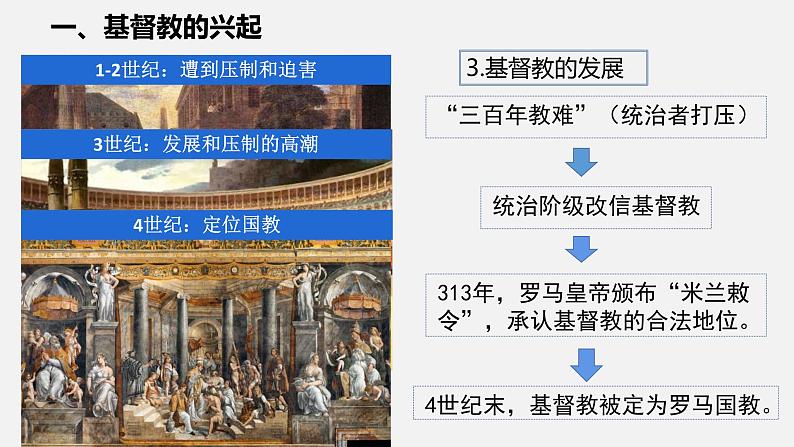 2022-2023学年人教版部编版九年级历史上册--第7课 基督教的兴起和法兰克王国(课件)06