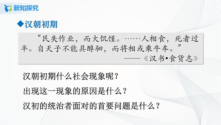 第11課 西漢建立和“文景之治”第6頁