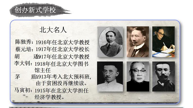 人教部编版历史八年级上 26《教育文化事业的发展》课件第8页