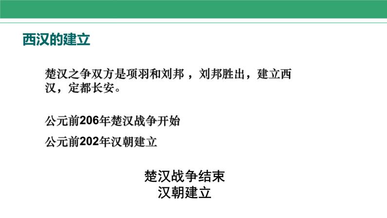 第11课 西汉建立和“文景之治” 课件 2022-2023学年部编版历史七年级上册04