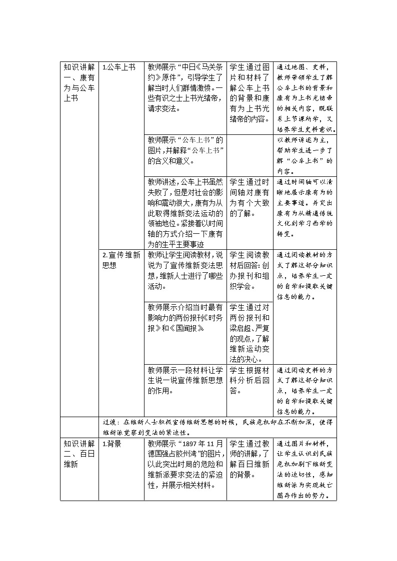 第6课 戊戌变法 课件+教案+同步练习02