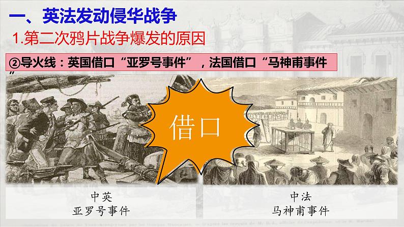 第2课 第二次鸦片战争 课件(18张)06